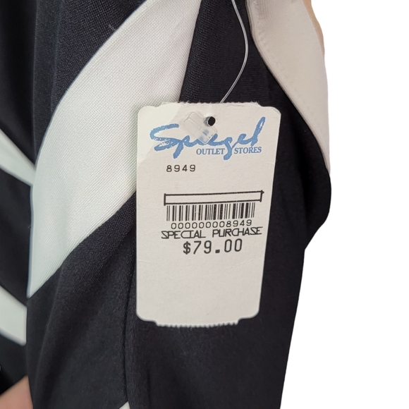 Carol Wior Summer Beach Pool Swimwear One Piece Cross Back Swim Suit Size 6 NWT - Picture 4 of 11